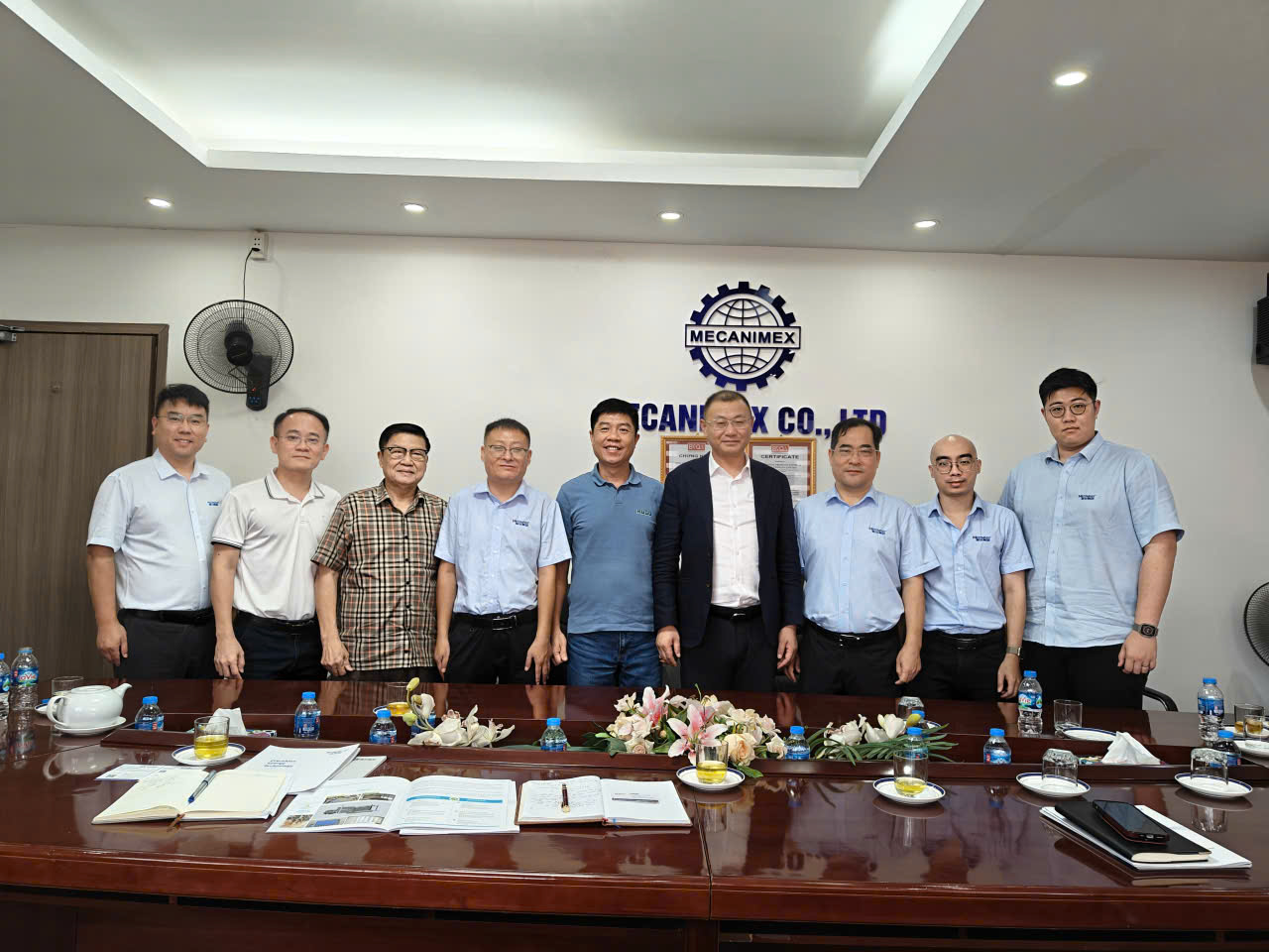 Hợp Tác giữa Mecanimex - Metavast group : Bước Tiến Mới Về Năng Lực Sản Xuất